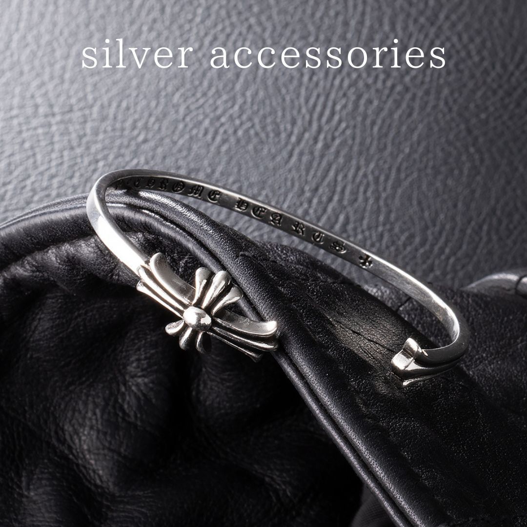 シルバー925 バングル クロスモチーフ ブレスレット メンズ レディース