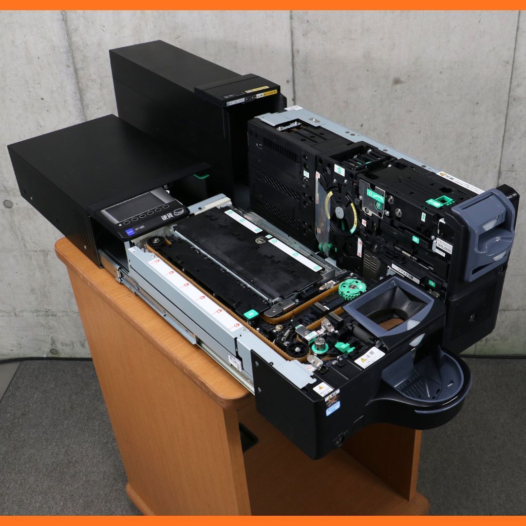 GLORY 自動釣銭機 RT-380BL-H RAD-380BL 新紙幣対応 新500円対応済み