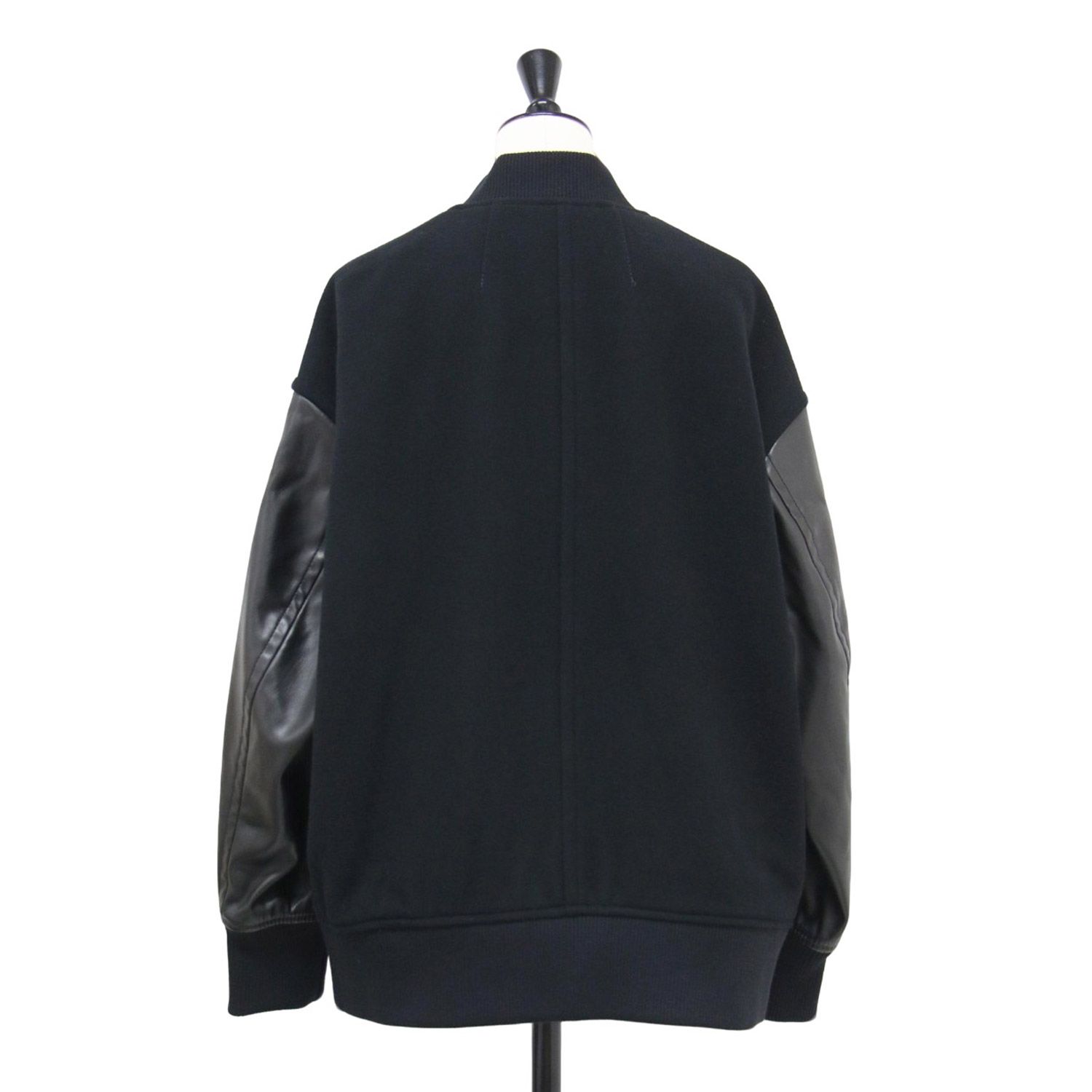 Spick & Span 23AWスタジアムジャンパー 38サイズ　黒 Spick & Span 23AWスタジアムジャンパー 38サイズ 黒 Spick&Span