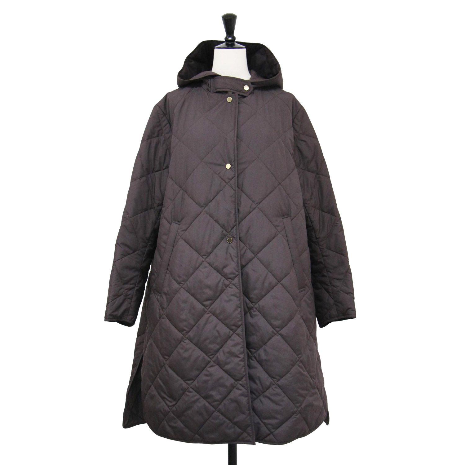 IENA イエナ コート 茶 ブラウン サイズ:36(S) | 22秋冬 キルティング