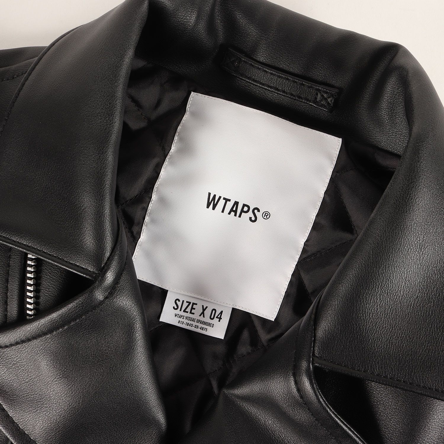 新品】WTAPS ダブルタップス ジャケット 黒 ブラック サイズ:XL 23AW