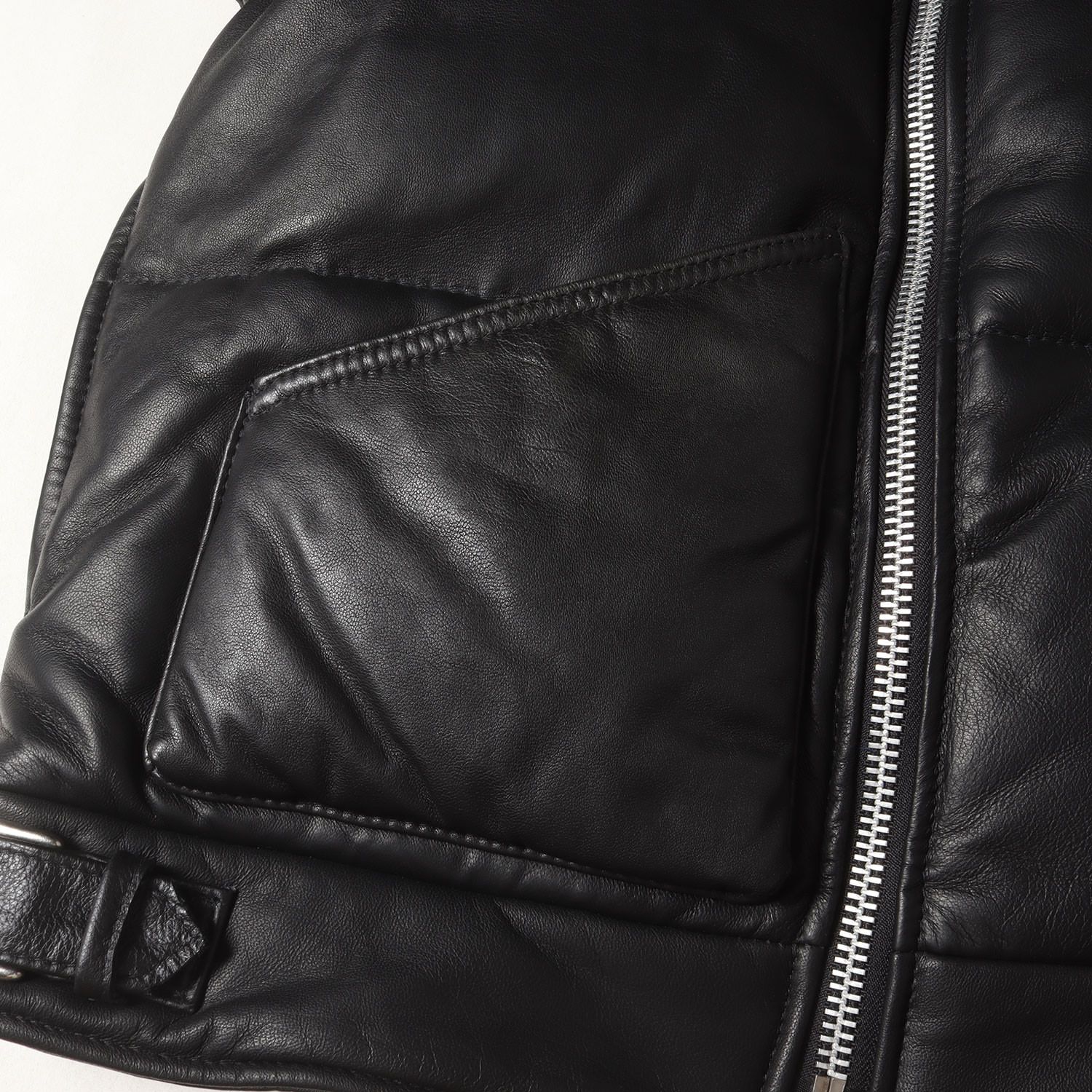 に*な様 美品　GOOD ENOUGH グッドイナフ レザージャケット　M good enough グッドイナフ 90's丸ポケレザージャケット - メルカリ