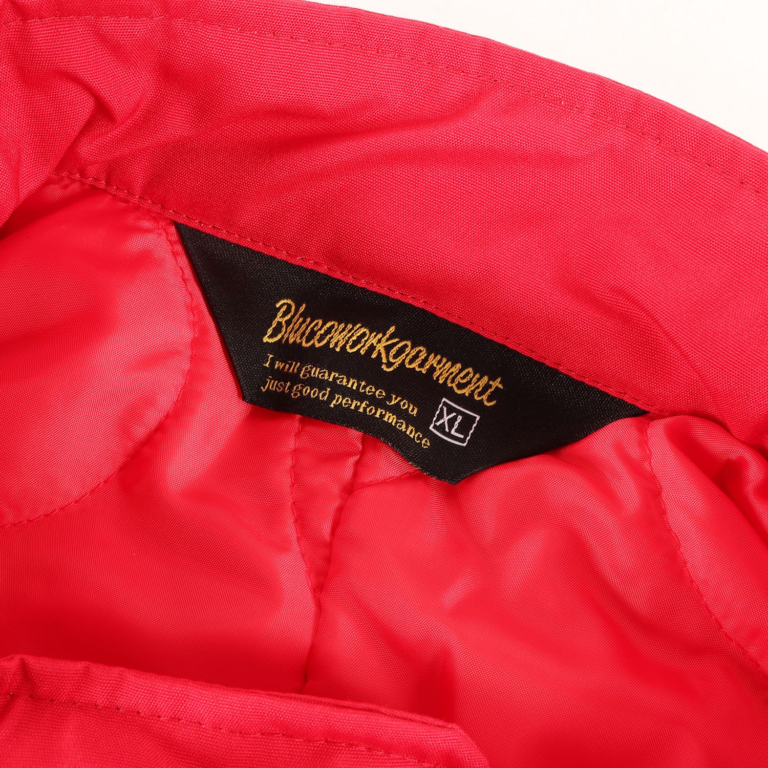 BLUCO ブルコ ジャケット 赤 レッド サイズ:XL | 裏地キルティング プリマロフト フィッシュテール モッズコート | アウター 上着 コート【メンズ】【K4631】 新品】BLUCO ブルコ ジャケット 赤 レッド サイズ:XL | 裏地