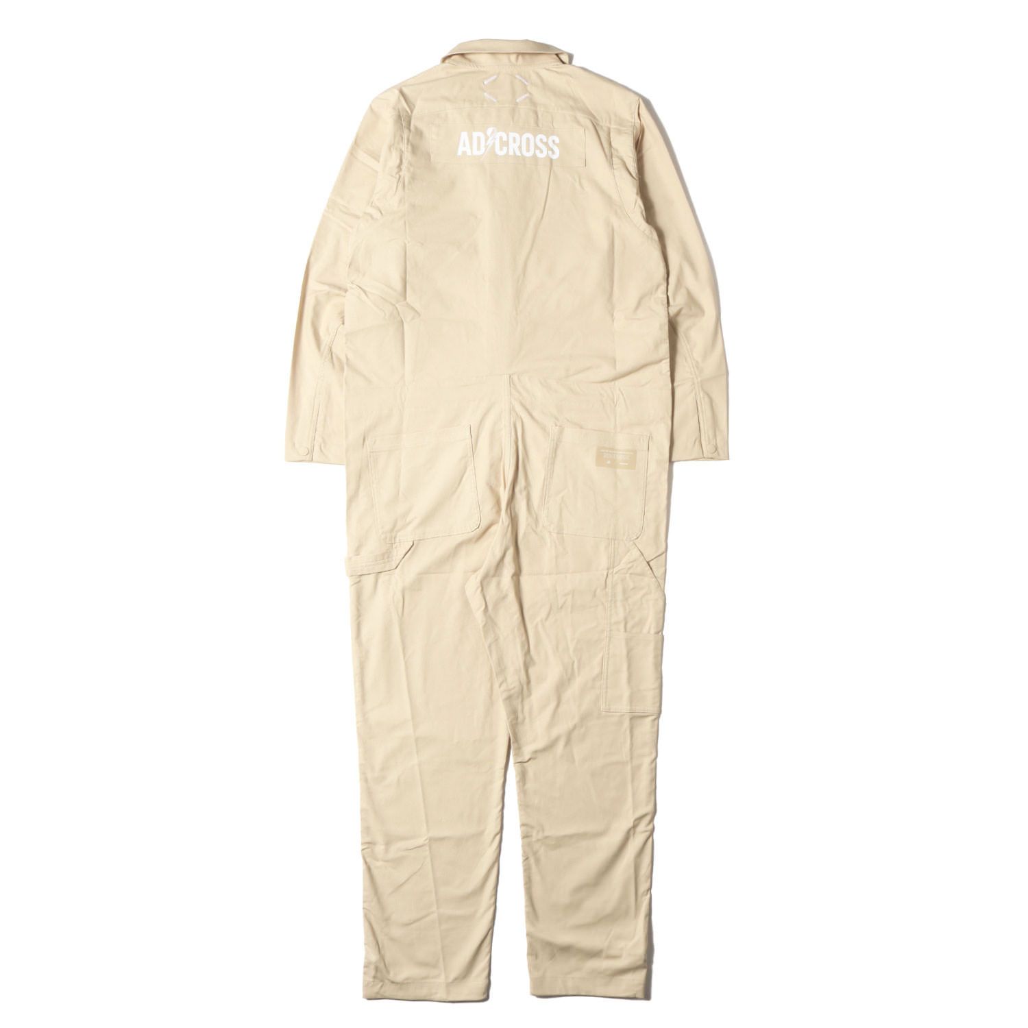 新品】adidas アディダス ツナギ ベージュ サイズ:L | GOLF キャディ 