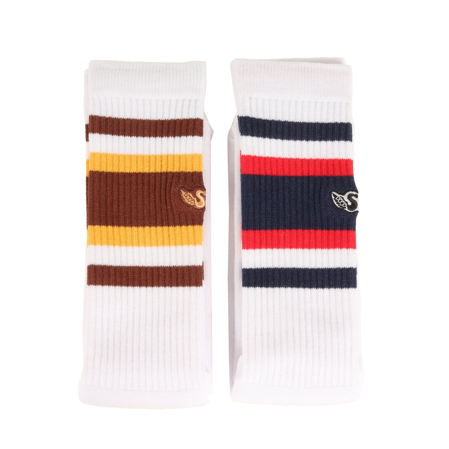 Subculture サブカルチャー ソックス 靴下 2足セット 2PACK SKATE SOX ホワト 白 サイズ 25-27cm ブランド ファッション アイテム 小物 雑貨 メンズ