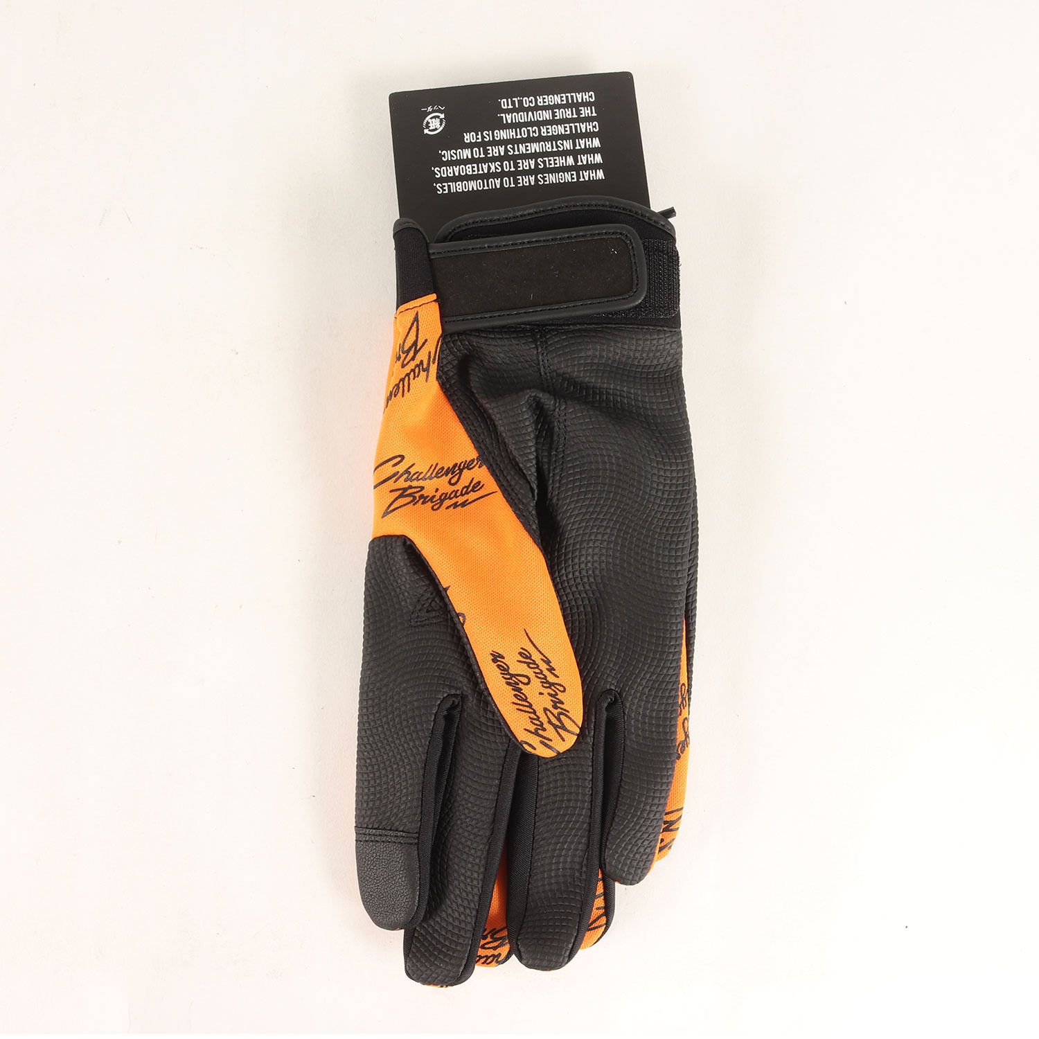 未使用 CHALLENGER　チャレンジャー　オレンジ　　グローブ L CHALLENGER チャレンジャー 手袋 グローブ 新品 SIGNATURE MECHANIC
