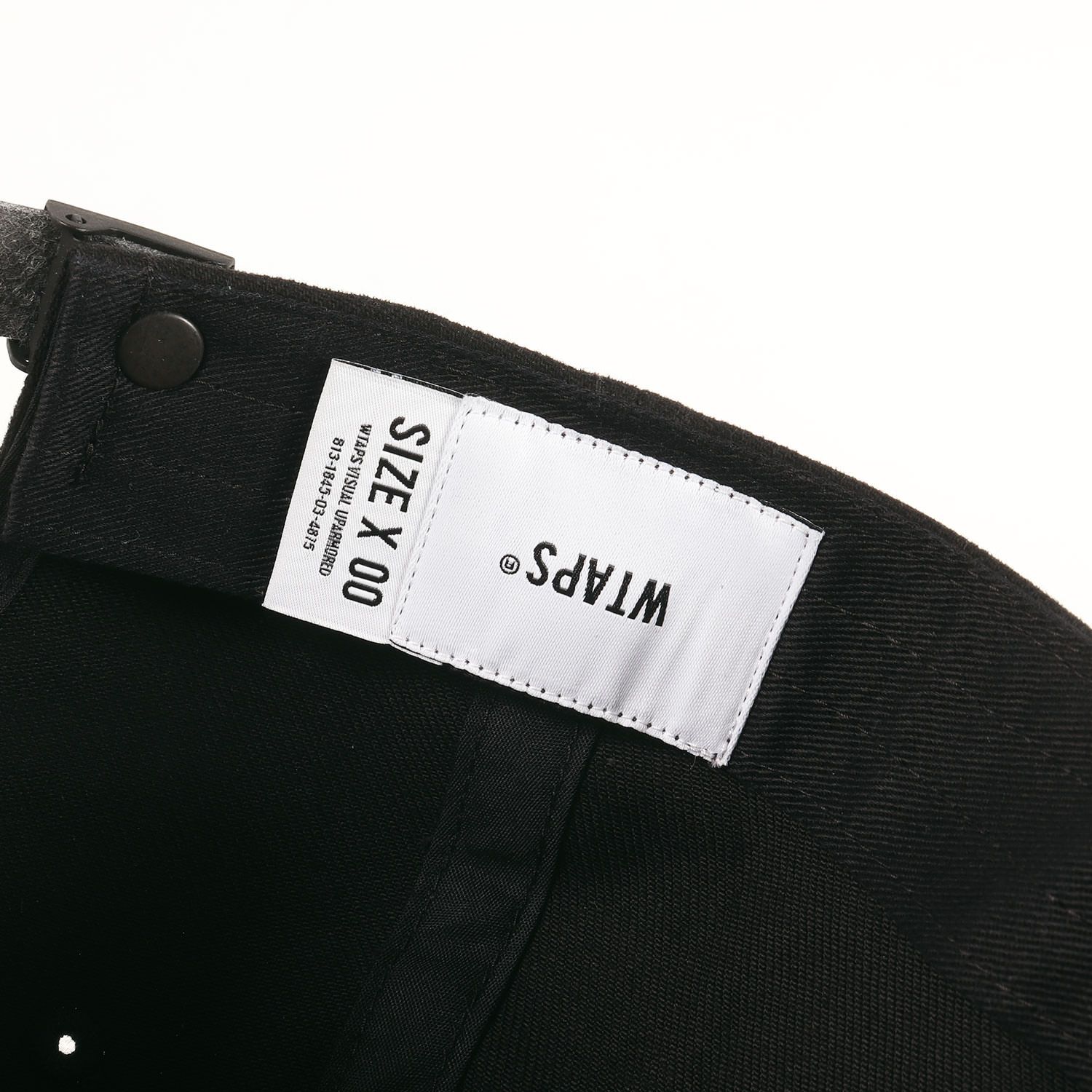 美品】WTAPS ダブルタップス キャップ ブラック 黒 サイズ:FREE | 23AW