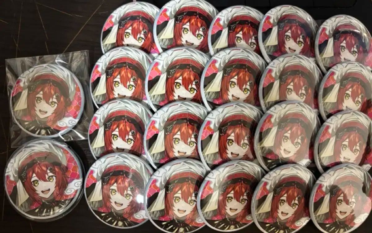 ホロスターズ 花咲みやび AGF 2025 缶バッジ