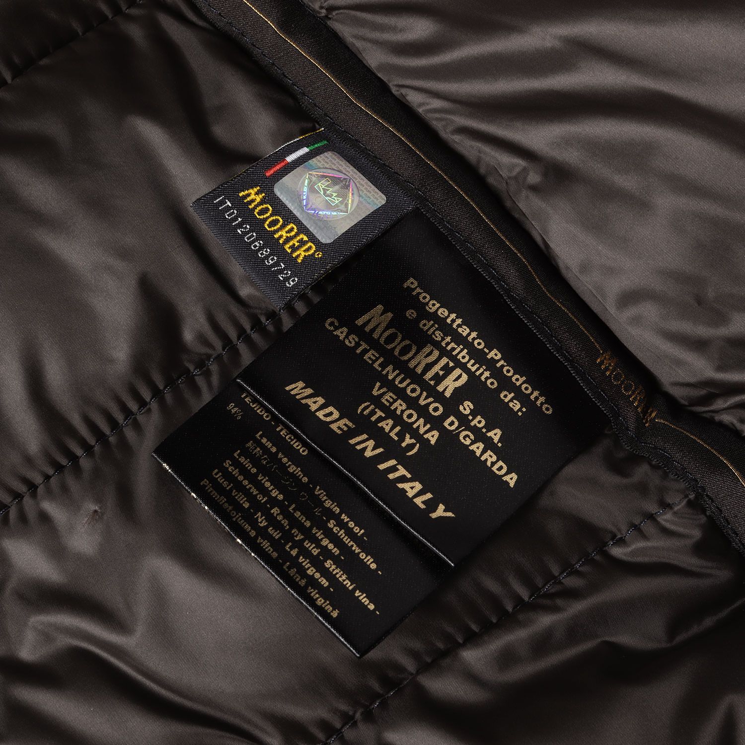 【MooRER】ジャケットsize50 美品】MOORER ムーレー ジャケット ネイビー 紺 サイズ:50 | ダブル