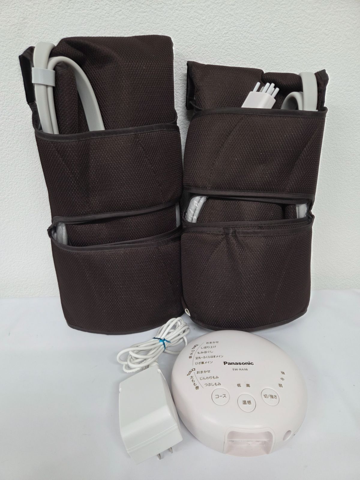 Panasonic エアーマッサージャー レッグリフレ EW-RA98 動作 済み パナソニック 温感