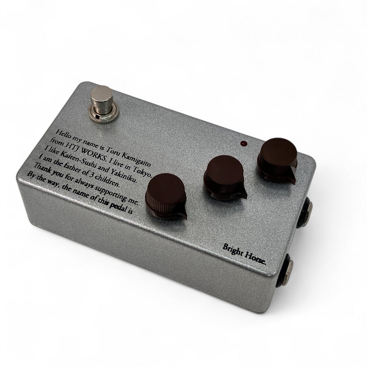 HTJ-WORKS Bright Horse オーバードライブ エフェクター 音響機材 Z10582047