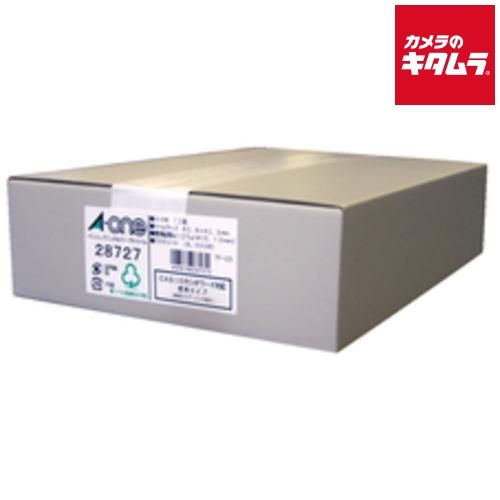 なーな 新品】エーワン 28727 パソコンプリンタ&ワープロラベルシール A4判 12