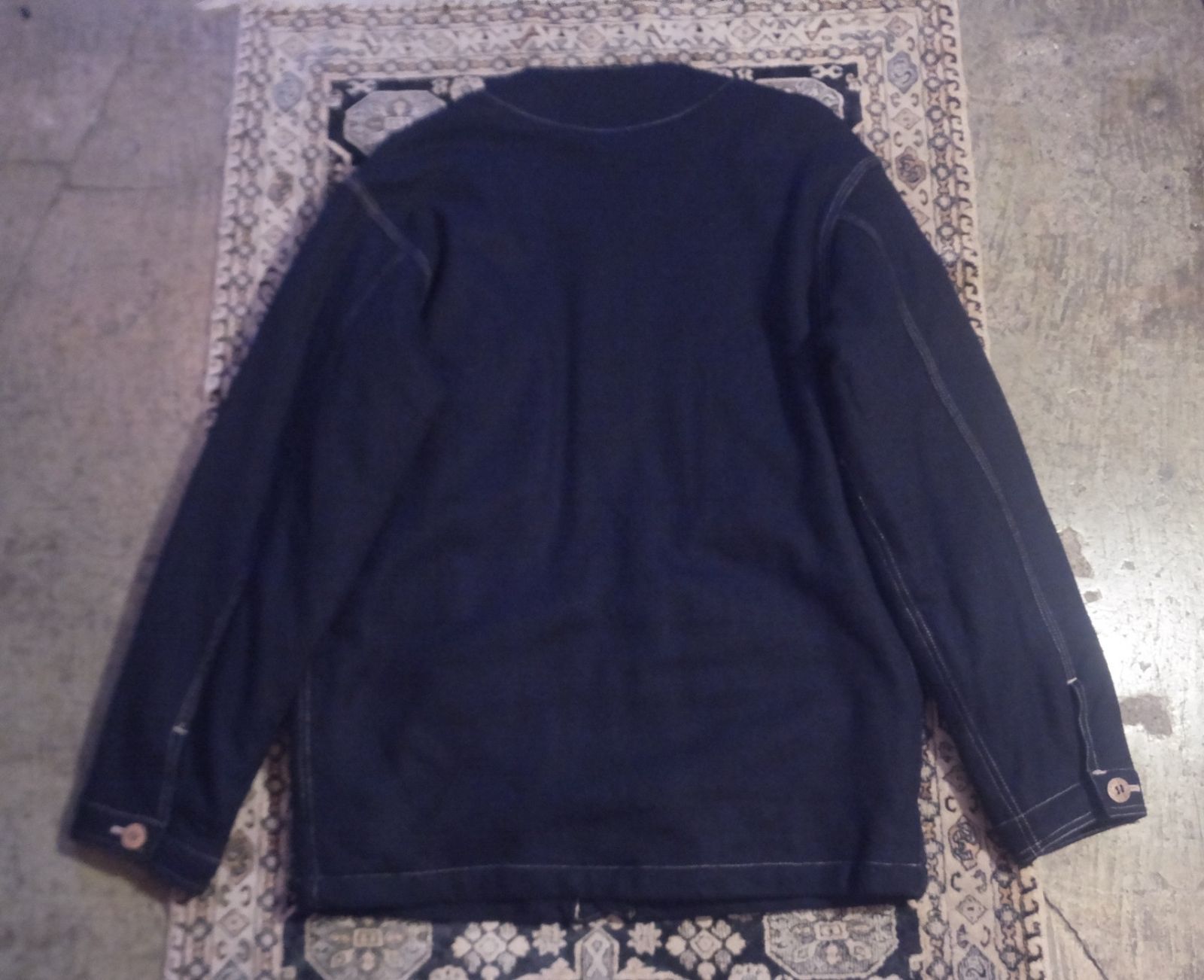 90s britsh taste wool coverall ウールカバーオール