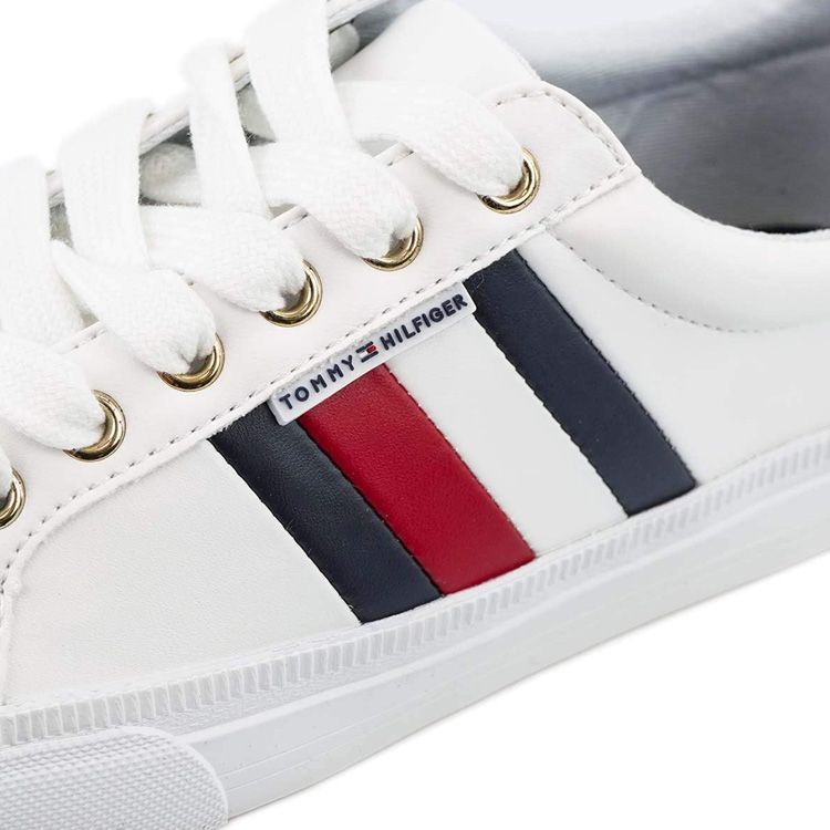 TOMMY HILFIGER トミーヒルフィガー レザースニーカー ローカット