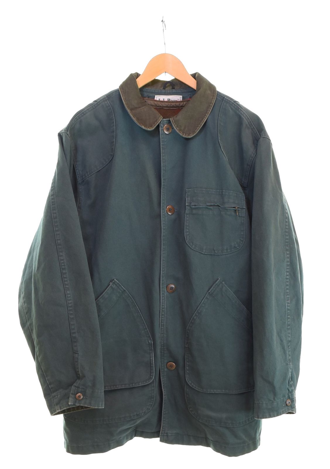 エルエルビーン L.L.Bean 80s ハンティングジャケット カバーオール ウールライナー付き 80 s ジャケット グリーン 103MT-3353