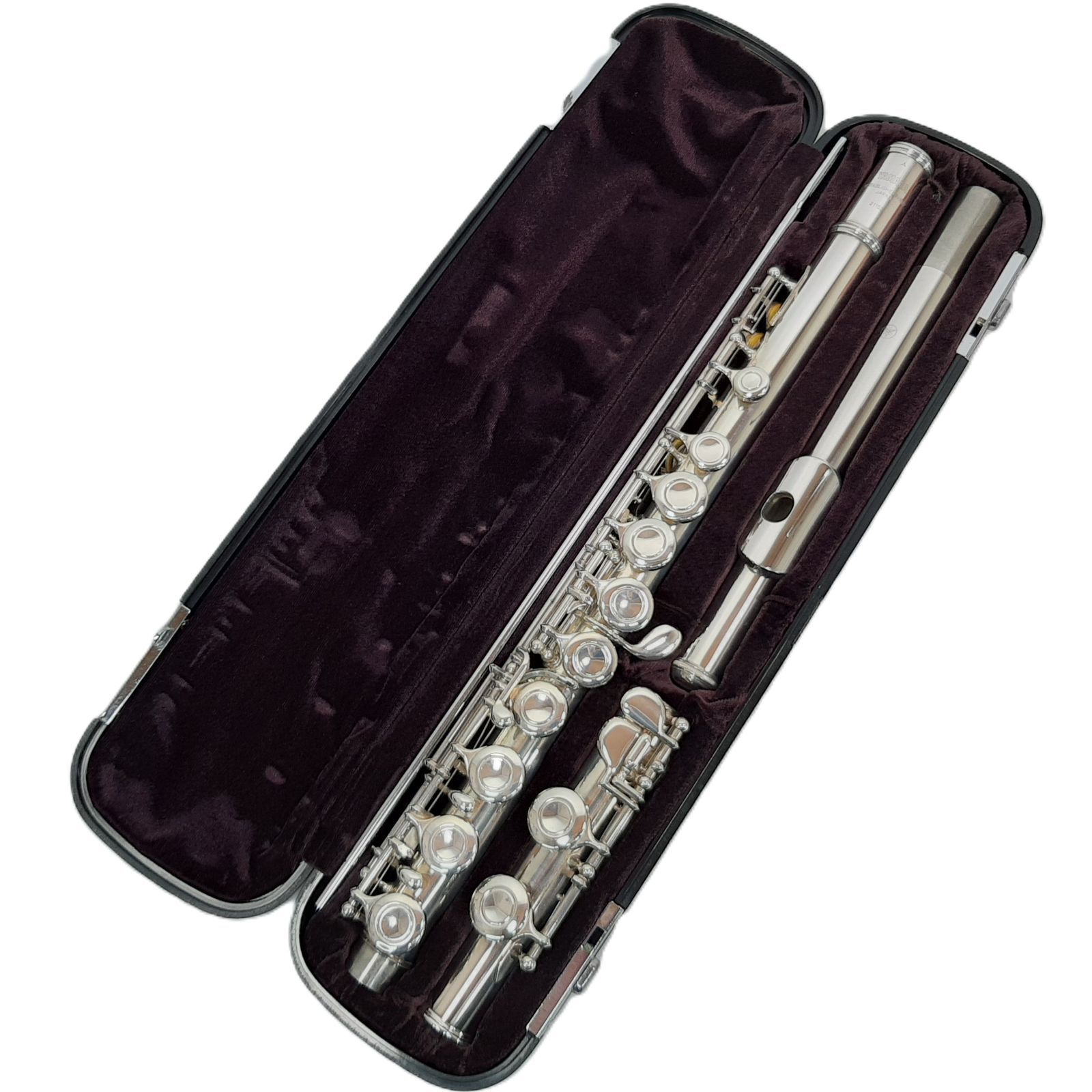 YAMAHA YFL-211 SⅡ ヤマハ フルート ハードケース付き