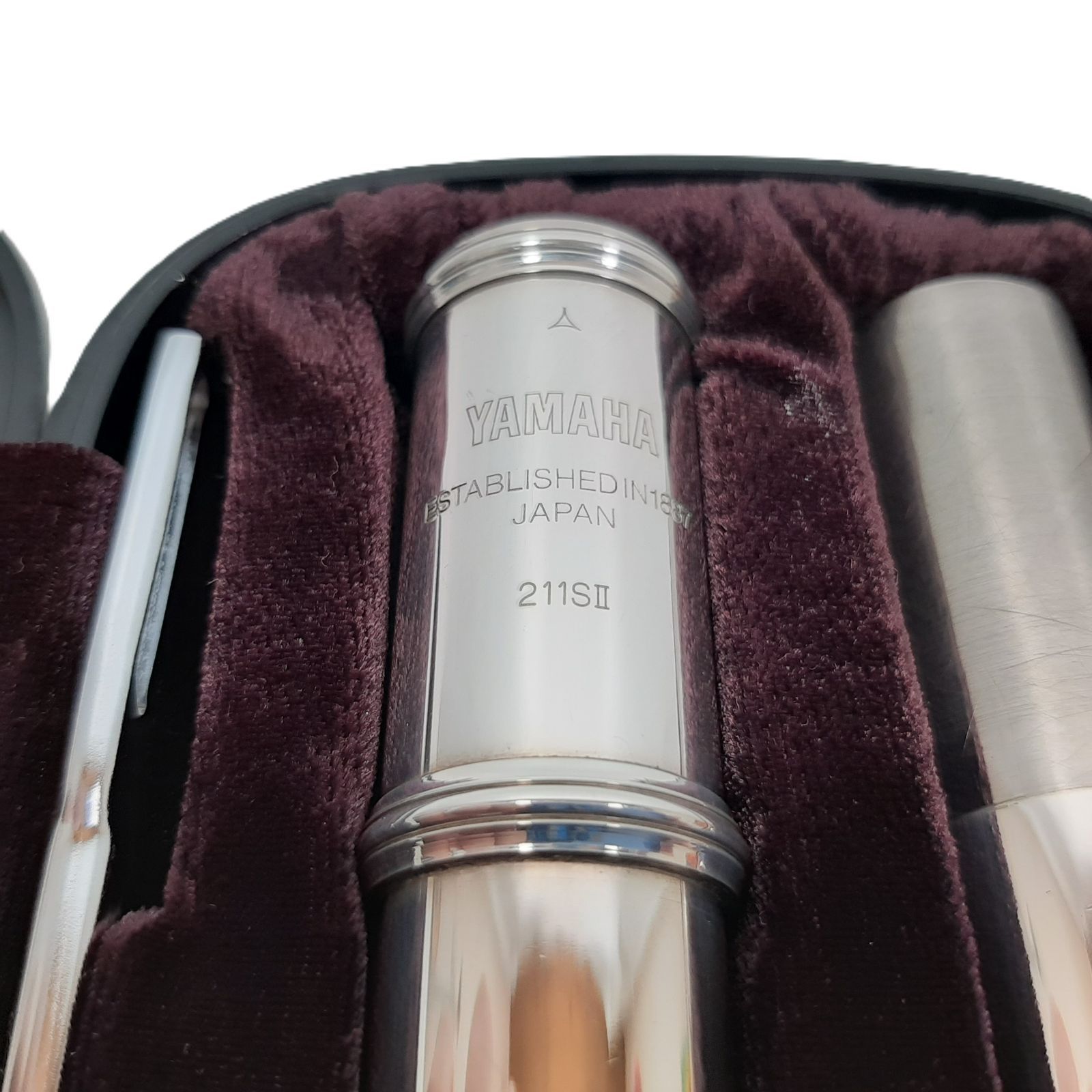 YAMAHA YFL 211 SⅡ ヤマハ フルート ハードケース付き