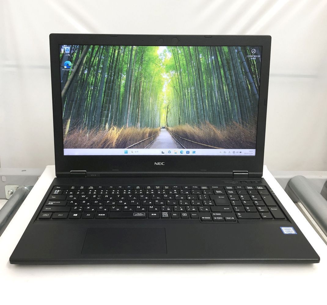 Core i 3-8世代 USB Type-C端子搭載 ノートパソコン NEC VersaPro VX-5 SSD搭載 Windows 11 無線LAN搭載