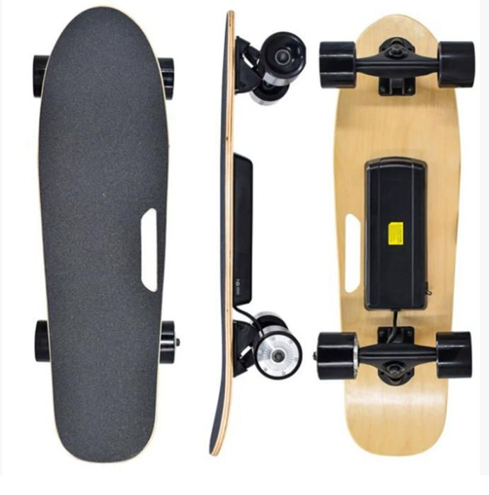 電動四輪スクーター スクーター 2駆無提4 A軽装ロードメイプル スクーター型シングルリフト知能児童専門スケートボード