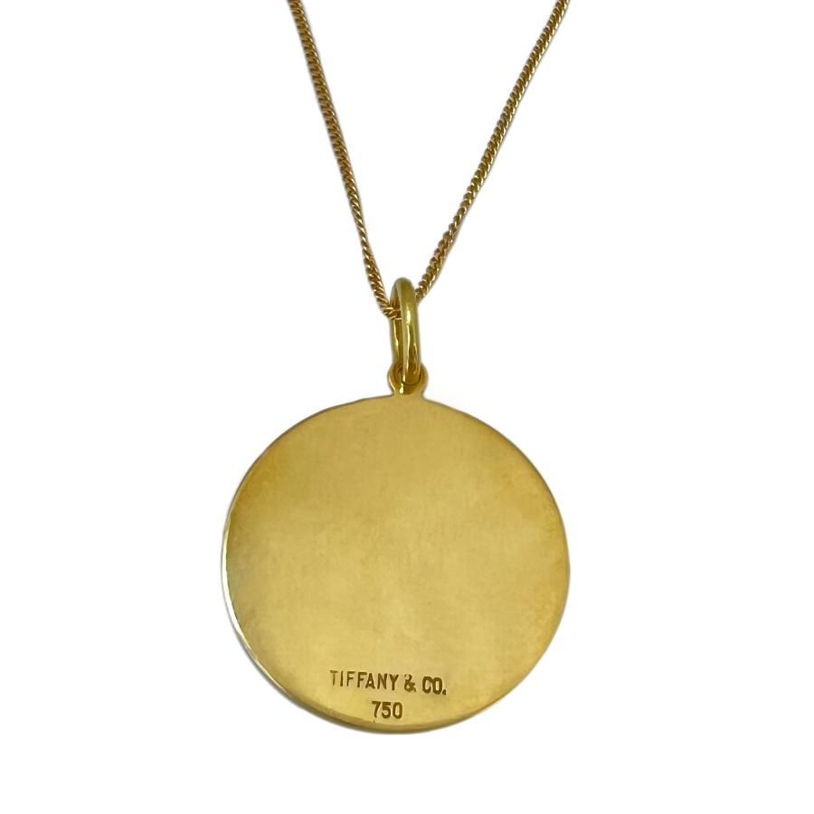 TIFFANY＆Co. ティファニー ネックレス セントクリストファー K18 YG