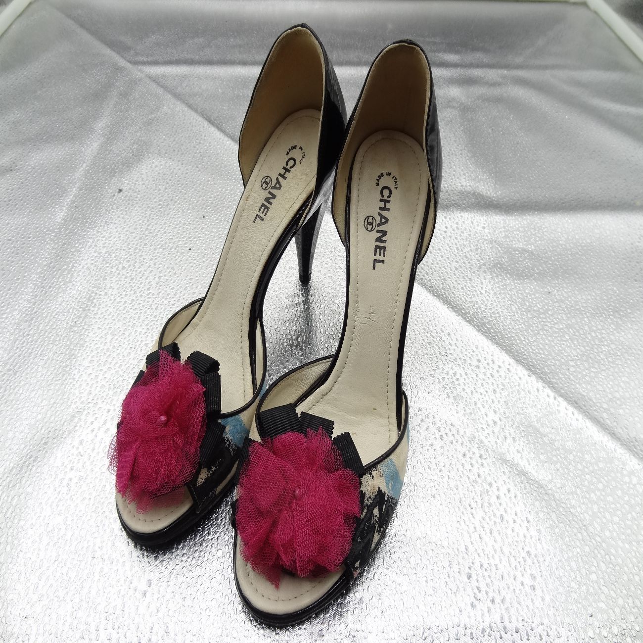 CHANEL シャネル カメリア サンダル サイズ 34 21-22cm相当 CHANEL シャネル カメリア サンダル サイズ 34 21-22cm相当