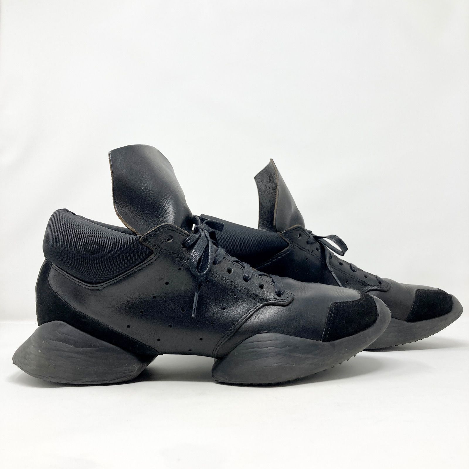タグ付き/US9.5(27.5cm)】ADIDAS / RICK OWENS RUNNER BLACK M17299