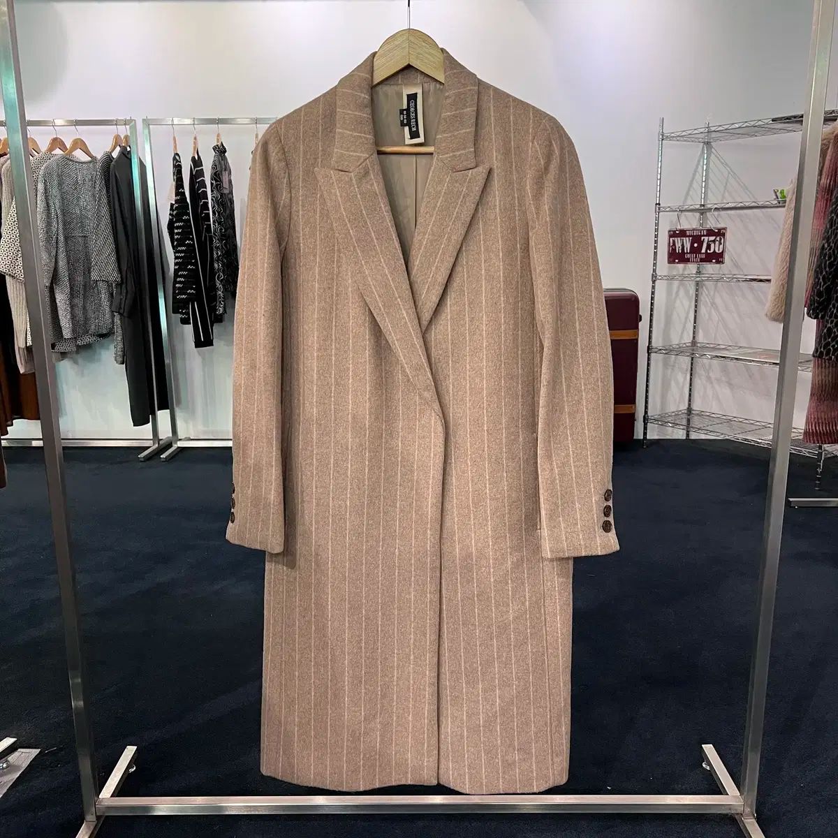 66 ジョルジュ レッシュ ウール コート スカート セットアップ