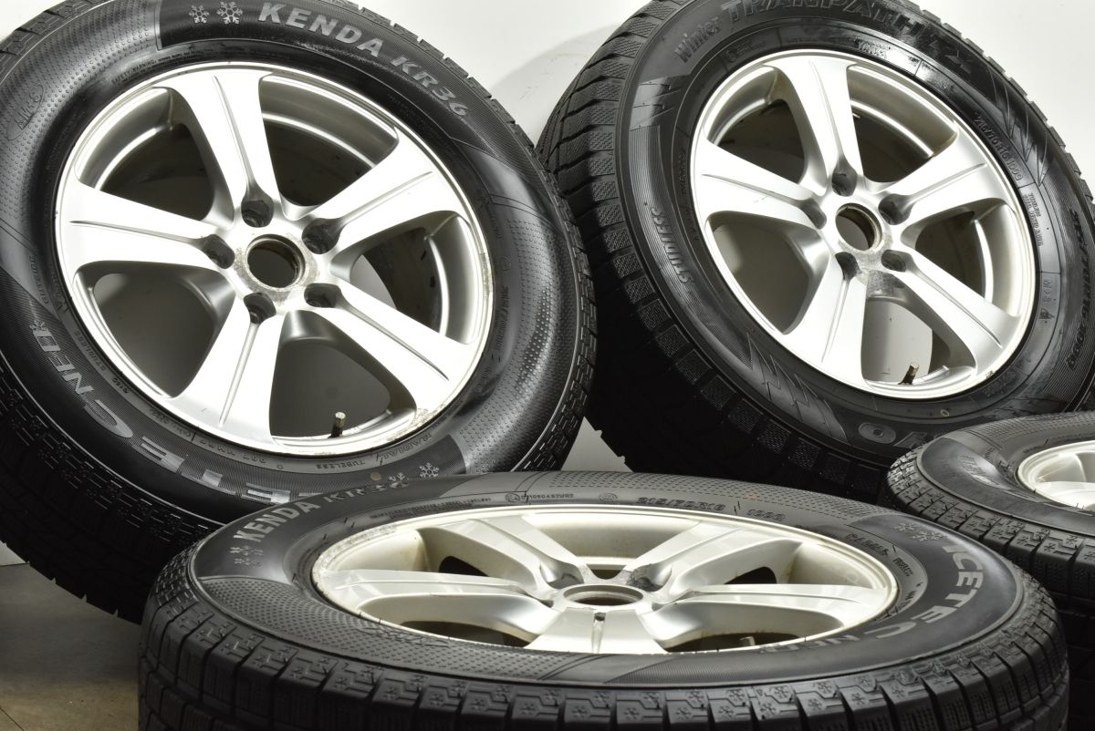 デリカD 5 アウトランダーなどに Mスピリッツ 16 in 6 J 38 PCD 114 3 ケンダ KR 36 アイステックネオ 215 70 R ハリアー RAV 4