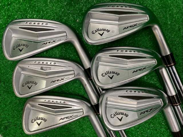 482 アイアンセット キャロウェイ APEX PRO NSPRO MODUS3 TOUR120 6本セット S 26 和歌山