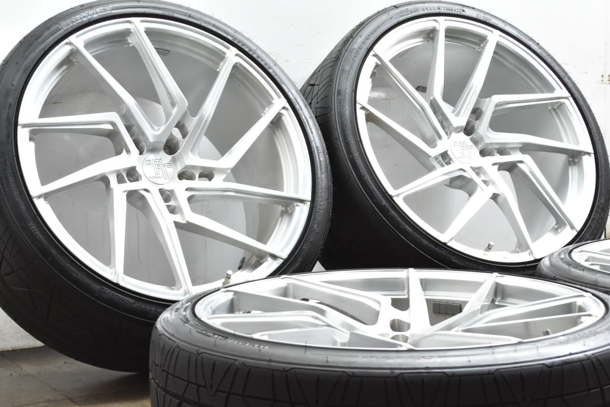 鍛造品 T FORGED 99 11 22 in 9 5 J 14 10 26 PCD 120 ニットー INVO 255 35 R 285 30 レクサス LC 500 h 空気圧センサー