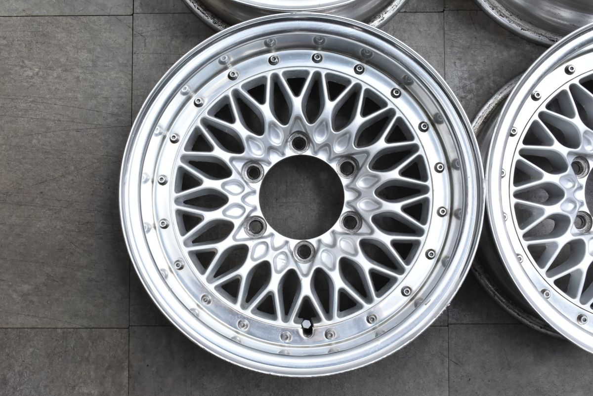  ベリオ エルウィン 15 in 7 J PCD 139 4本 ランドクルーザー ハイラックス ハイラックスサーフ サファリ パジェロ VERIO ERWIN 15インチ ホイール