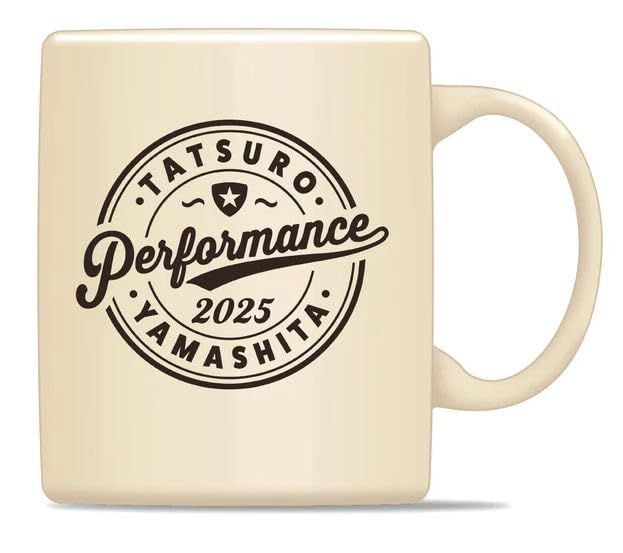 最新 山下達郎 PERFORMANCE 2025 グッズ ツアー マグカップ 山下達郎