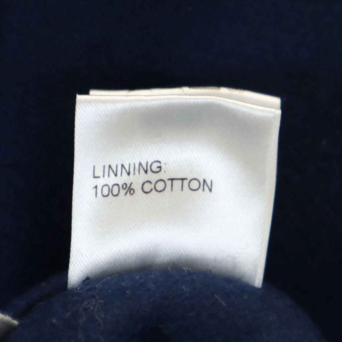 hui-hui ウィウィ ドイツ製 ウールコート S ネイビー レディース 古着