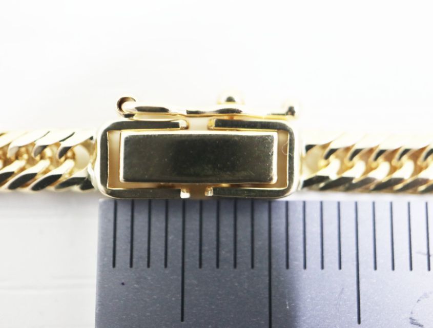 K 18 キヘイ 喜平 アンクレット 8面トリプル 10 2ｇ 8メントリプル 18金 イエローゴールド 750 YG ジュエリー