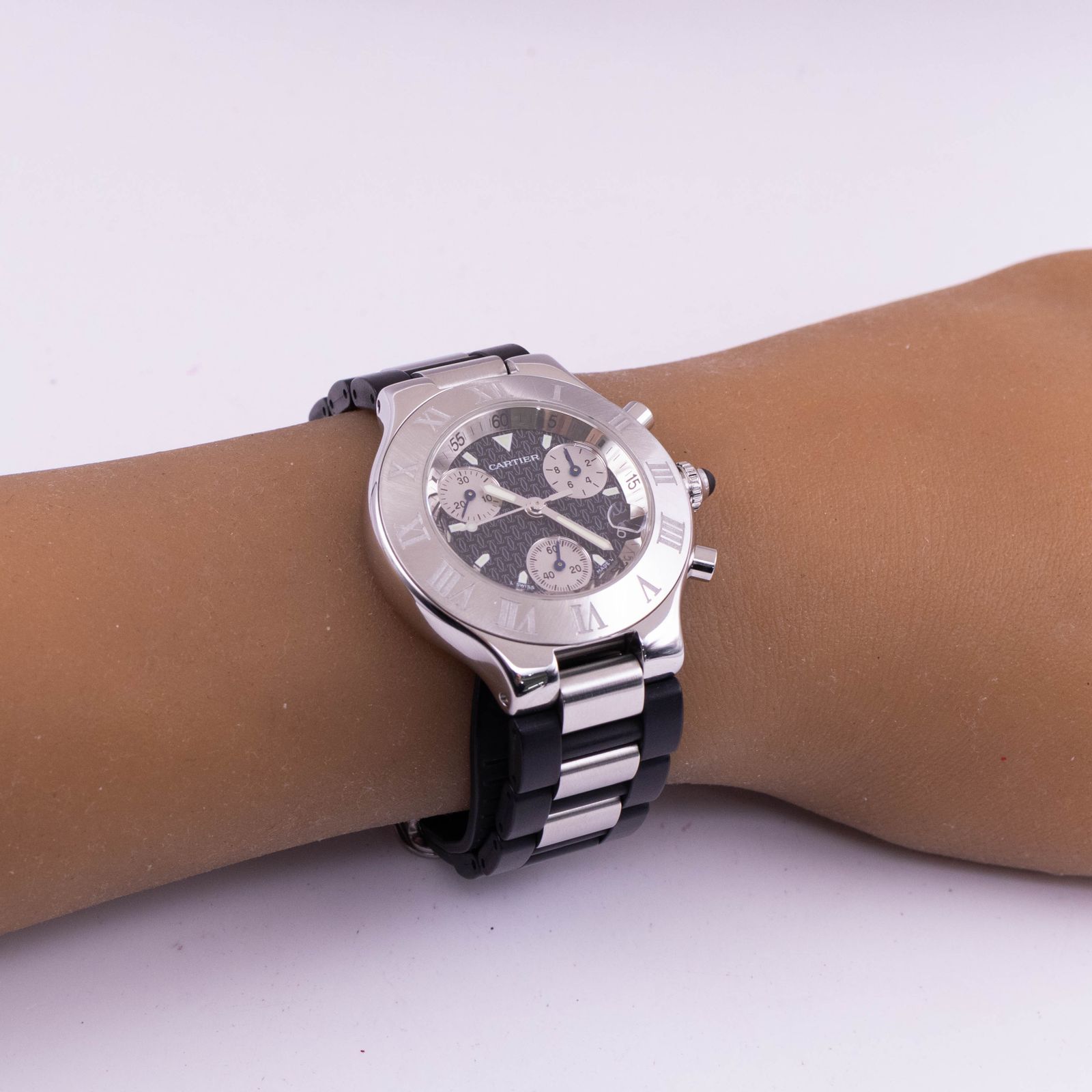 カルティエ Cartier クロノスカフ W10125U2 Cartier Must de Cartier