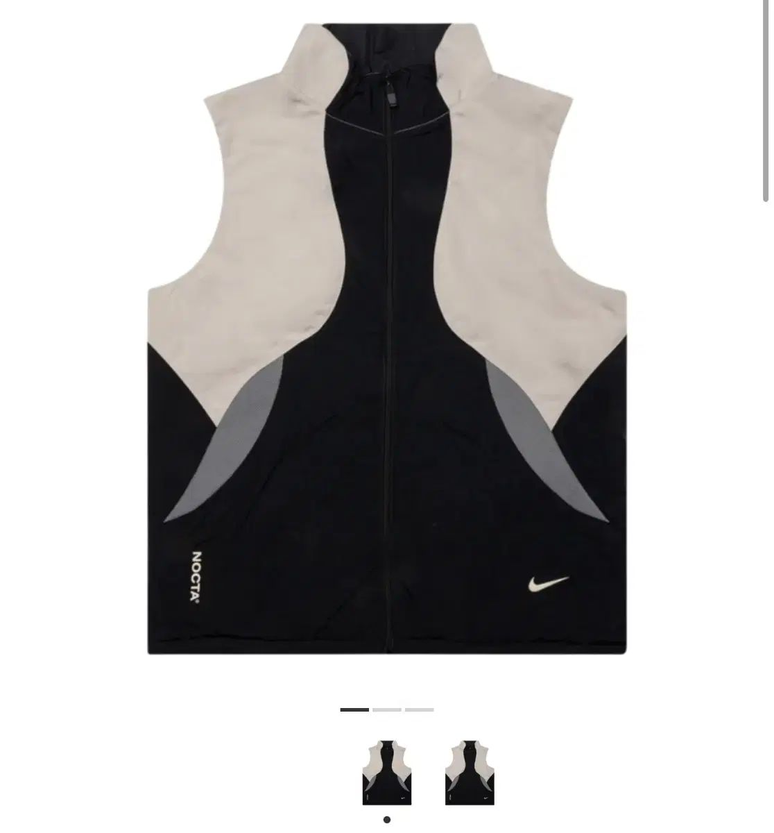 NIKE x ドレイク Nocta NRG LR リバーシブル ベスト ブラック