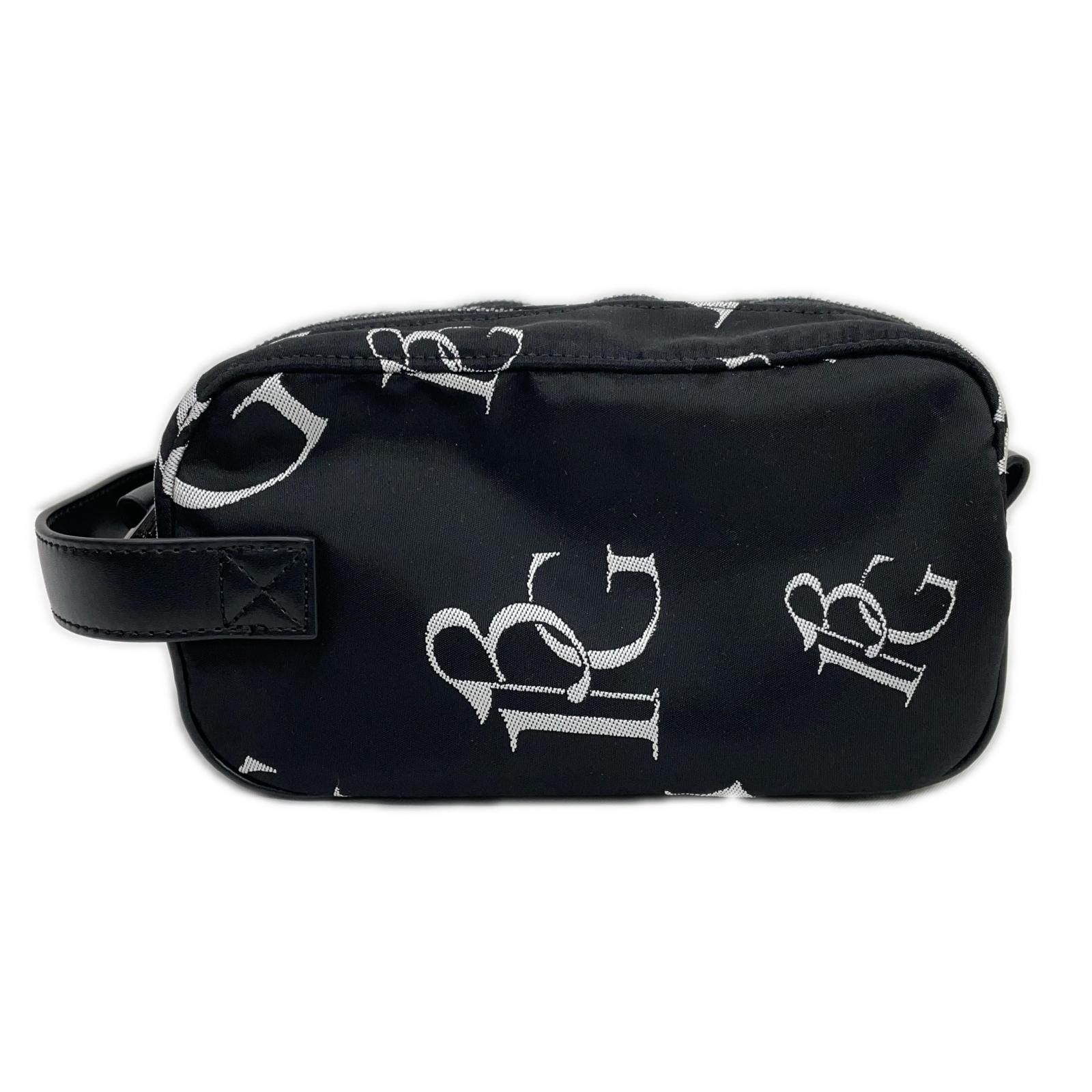 ウノピュウノウグァーレトレ 1piu1uguale3 カートバッグ 黒 W-FASTENER BAG ラウンドバッグ