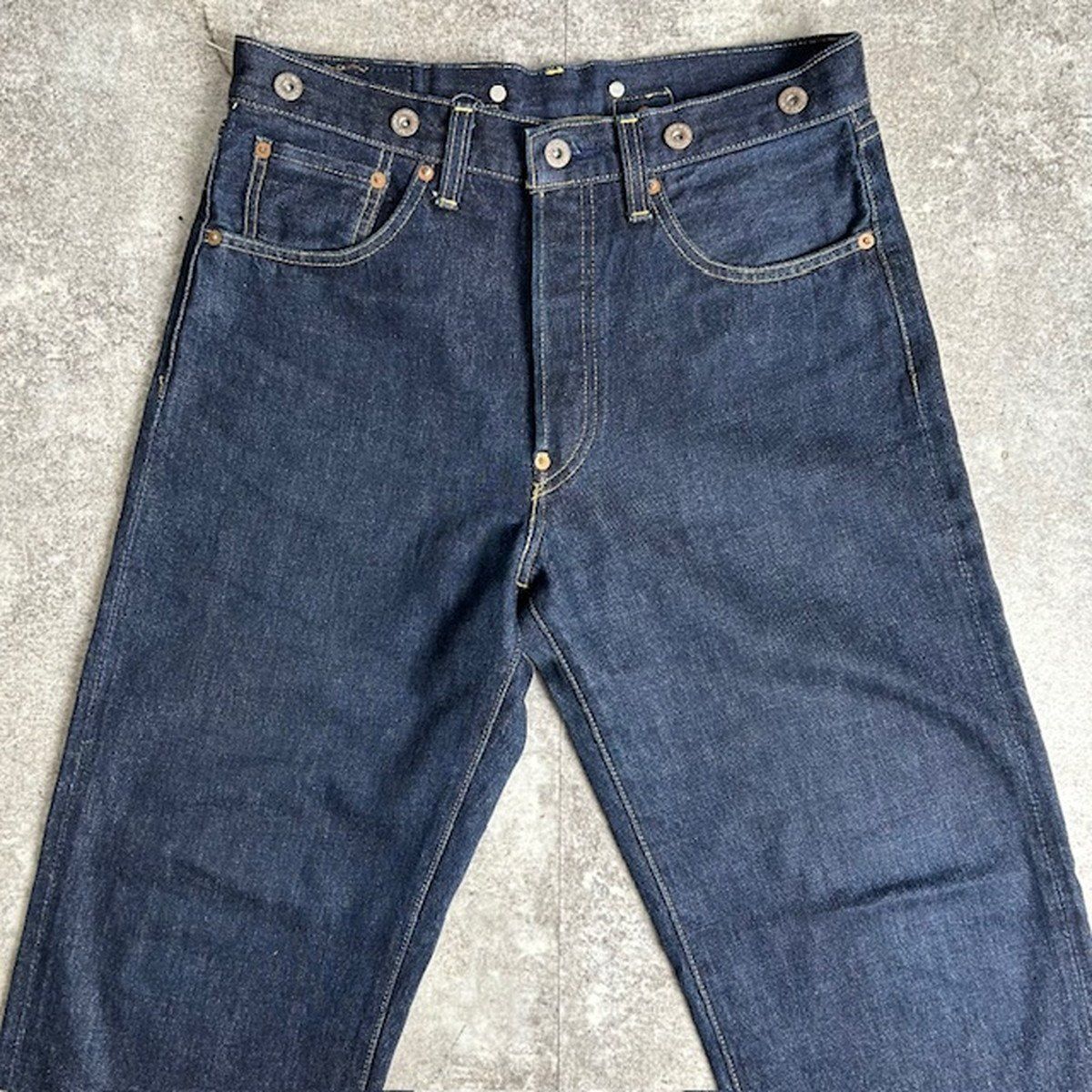 リーバイス サスペンダー ボタン式 90s LEVI'S S702XX サスペンダーボタン 日本製 J09 W31 - メルカリ