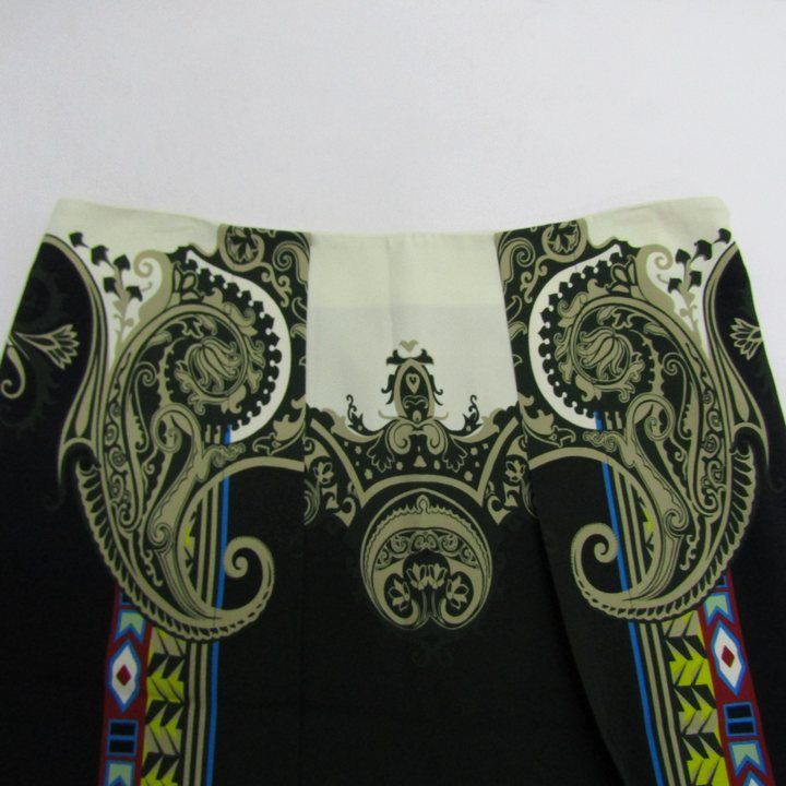 エトロ スカート ボトムス ペイズリー柄 イタリア製 大きいサイズ