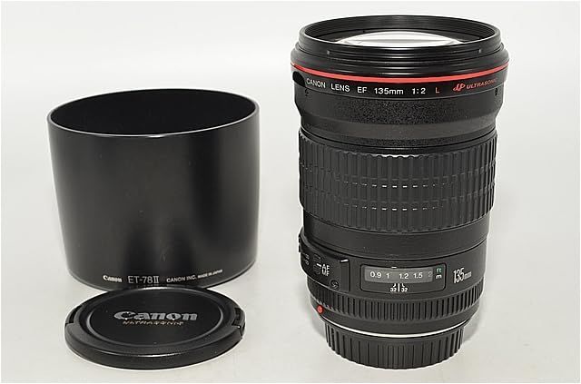 435 Canon 単焦点望遠レンズ EF135mm F2L USM フルサイズ対応