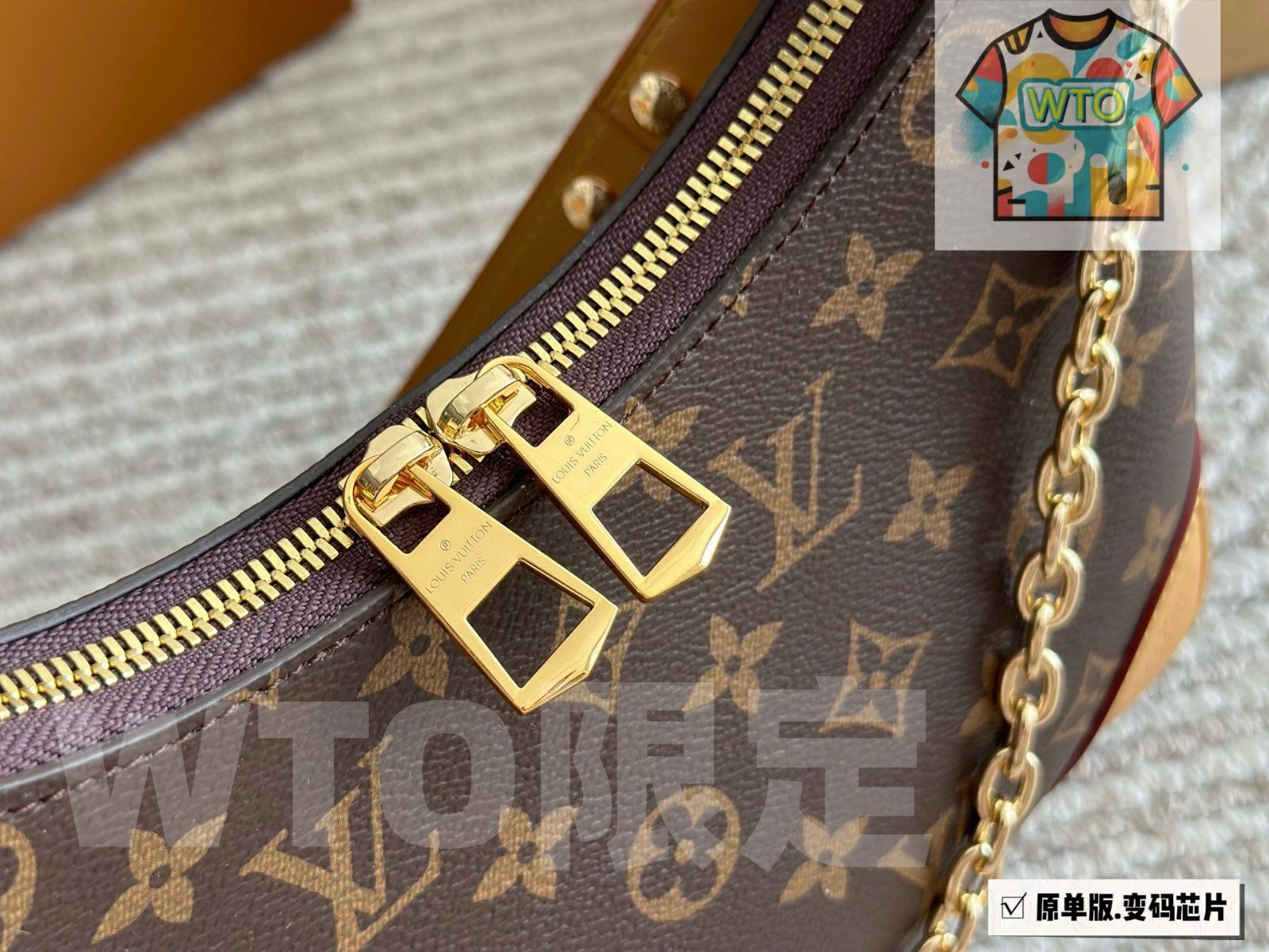WTO通販 Louis Vuitton Monogram バッグ ヴィンテージ ハーフムーン 全鋼ハードウェア NFC 対応 -WTO輸入-TML 46
