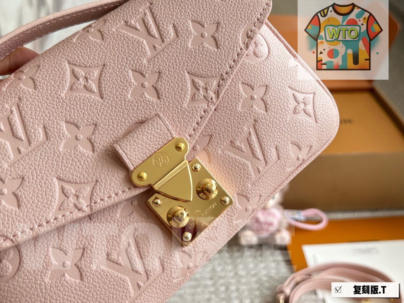 WTO通販 L Metis ミニメールバッグ サクラピンク -WTO輸入-EIR 12