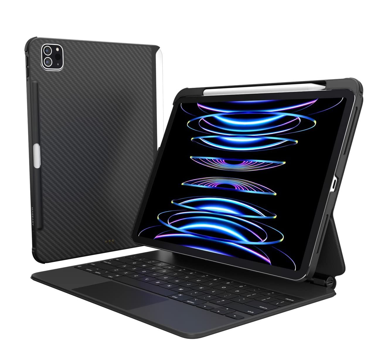 MagEasy iPad Air M3 2025 11インチ 10.9 iPad Pro 11 対応 ケース 純正 Magic Keyboard Smart Keyboard Folio 対応 ペン収納 シンプル カバー Apple iPad