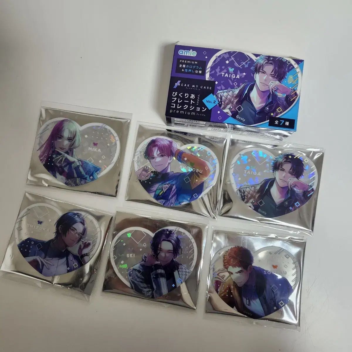 ブレマイ vol 2 ぴくりあ ブレーキマイケイス ハート アクリル