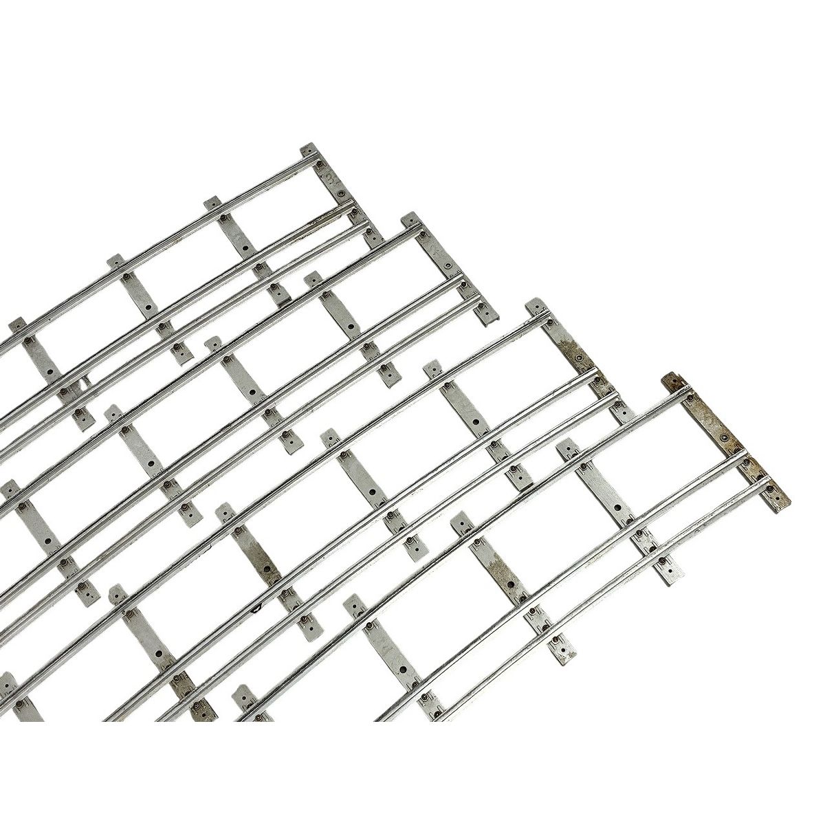 鉄道模型 線路 3 5インチ 5インチゲージ用 曲線 4本 セット