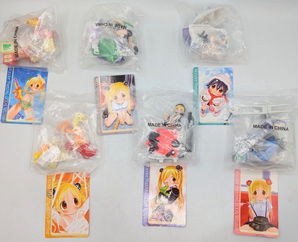 海洋堂 タカラ K T フィギュア リセヴィネ ワンフェス会場 オフィシャルグッズ 全6種セット コンプリートボックス付き