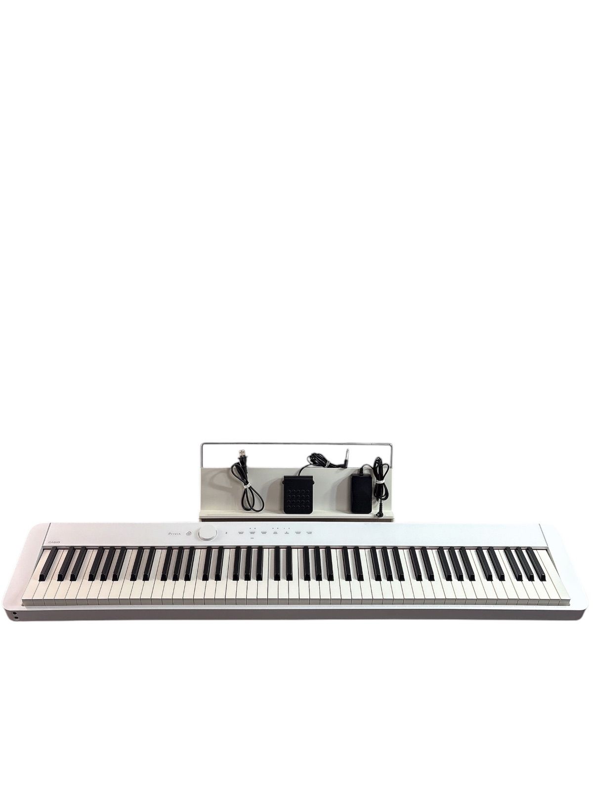 カシオ 電子ピアノ PX S 1000 ホワイト 88鍵盤 ペダル ケース付き
