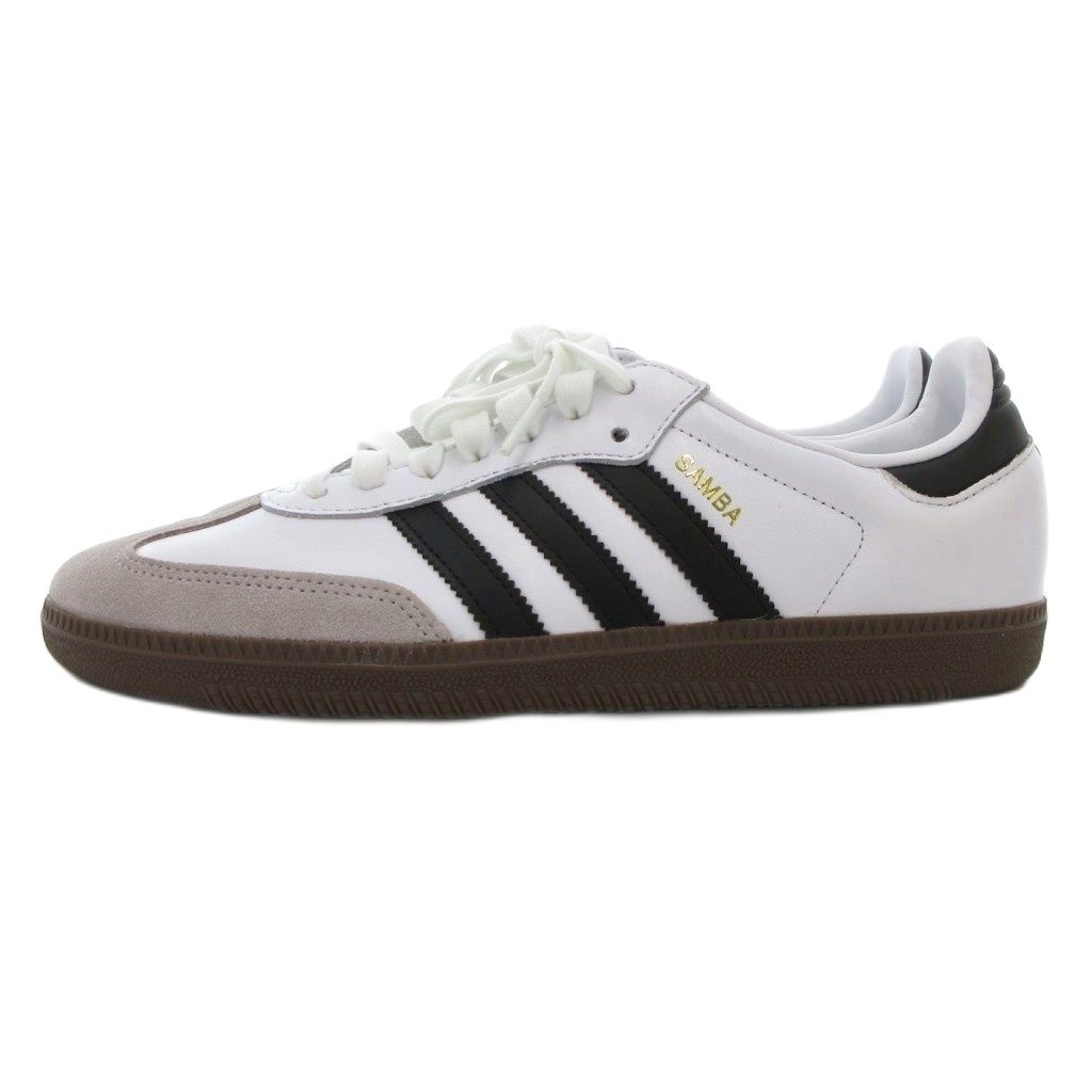 アディダス adidas SAMBA OG サンバ スニーカー シューズ スリーライン 27cm 白 ホワイト B75806 JS GY18