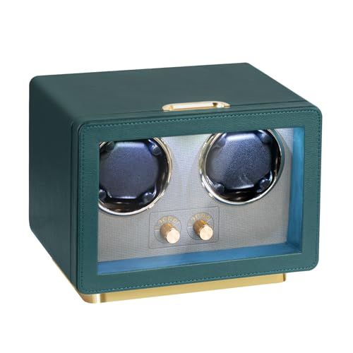 ワインディングマシーン 2本巻き 2本巻き 8本収納 4本巻き 6本収納 ウォッチワインダー 新型の腕時計自動巻き上げ機 男女の腕時計は全部使えます C02 グリーン2 0L ddb85e47