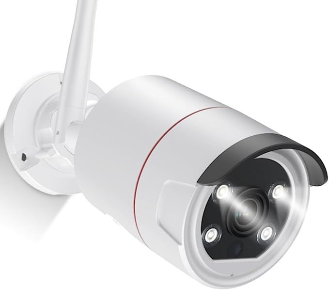 500万高画素 防犯カメラ 屋外 ワイヤレス 増設用 監視カメラ フル 暗視 赤外線暗視 録音 音声通話 屋外カメラ YESKAMOO 500万画素 IP66防水防塵 常時録画 動体検知 無線 Wi-Fi AI 人物検知 人感 83a47104